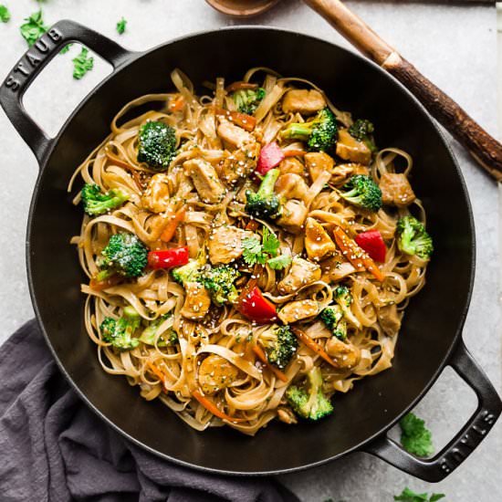 Asian Sesame Chicken Noodles - Recipe photo by LifemadeSweeter