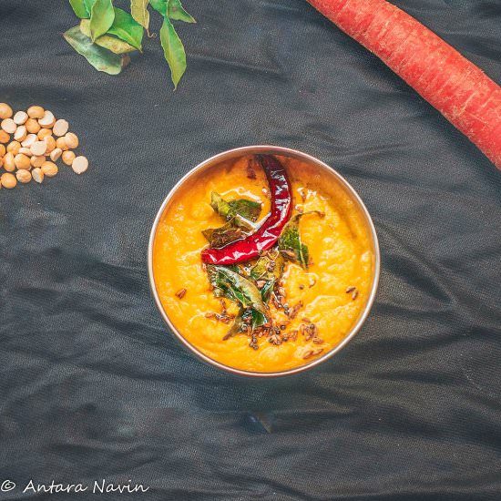 Carrot Chutney or Carrot Dip - Recipe photo by dimpieekitchen