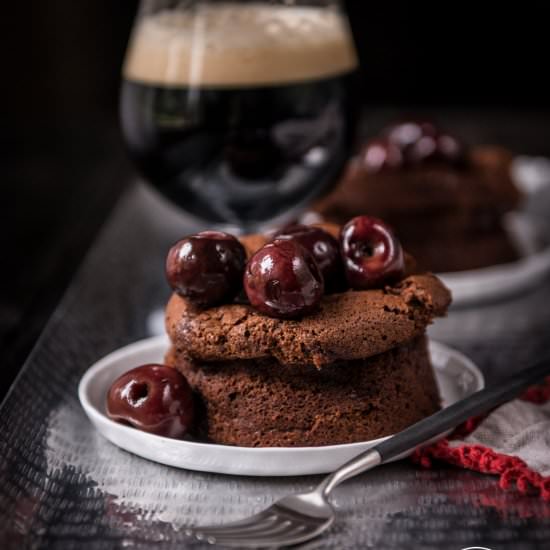 Individual Stout Mousse Cake - Recipe photo by TheBeeroness