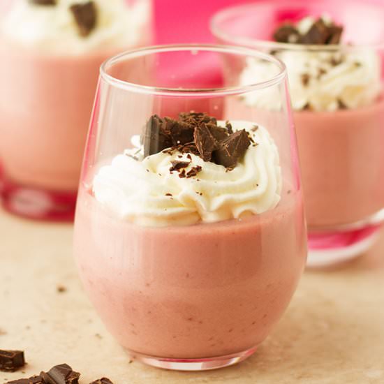 Strawberry Panna Cotta - Recipe photo by ilonaspassion