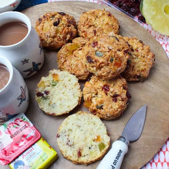 Easy Fruit Scones - Recipe photo by TheLoveOfCakes