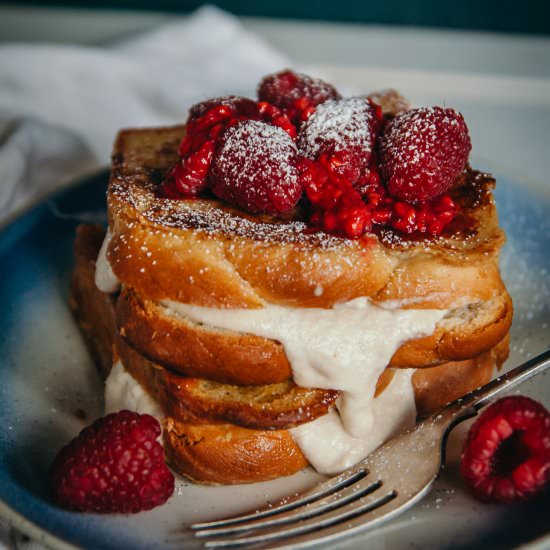Stuffed Vegan French Toast - Recipe photo by Heypopsicle