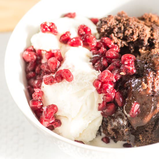 Slow Cooker Molten Coffee Cake - Recipe photo by recipecritique