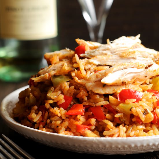 Instant Pot Cajun Chicken and Rice - Recipe photo by whatsinthepan