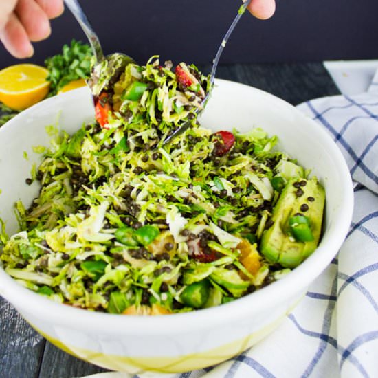 Citrus Lentil Salad - Recipe photo by two.purple.figs