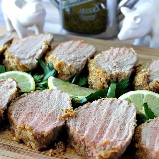 Honey Dijon Pork Tenderloin - Recipe photo by Kudos Kitchen by Renee