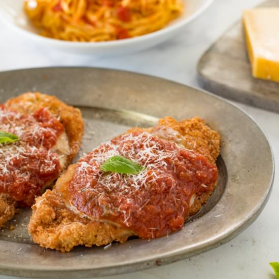 Easy Homemade Chicken Parmigiana - Recipe photo by culinaryginger
