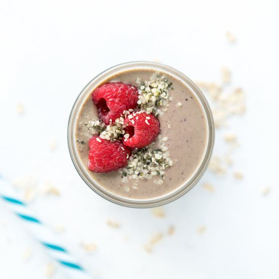 Berry Green Smoothie - Recipe photo by freeyourfork