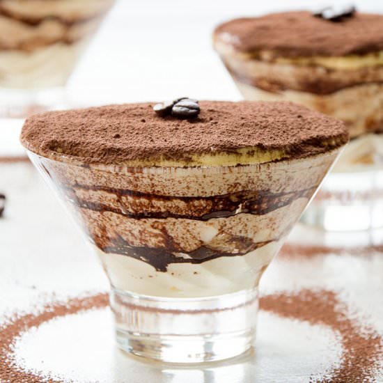 Tiramisu Cups - Recipe photo by ItalianRecipeBook