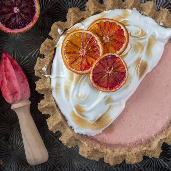 Blood Orange Tart - Recipe photo by lilcupcakemonkey