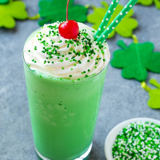 Shamrock Shake - Recipe photo by dinneratthezoo