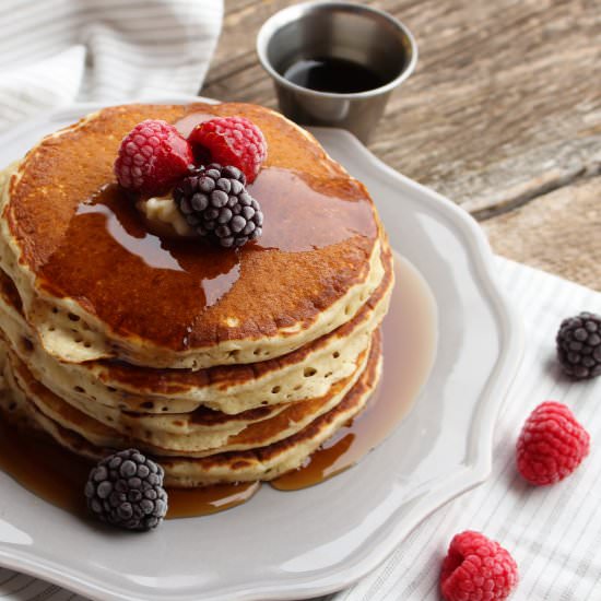 Easy Pancakes - Recipe photo by thespeedyspatula