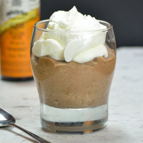 chocolate mousse for one - Recipe photo by IAteTheWholeThing