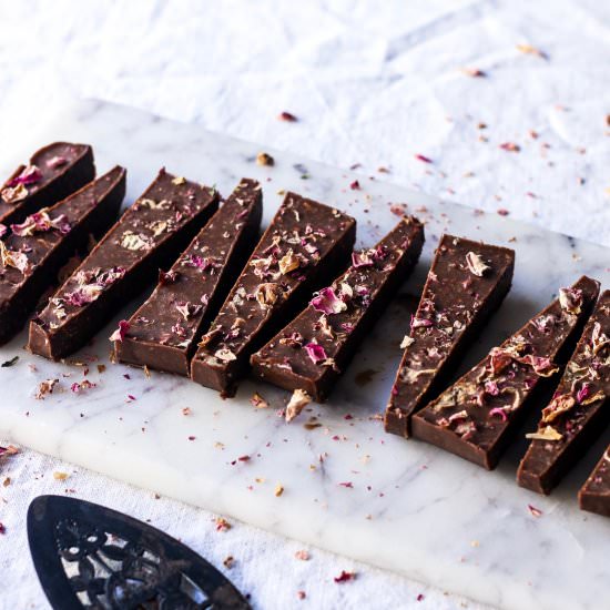 Rose, Coconut and Sour Cherry Carob - Recipe photo by sarahbellnutrition