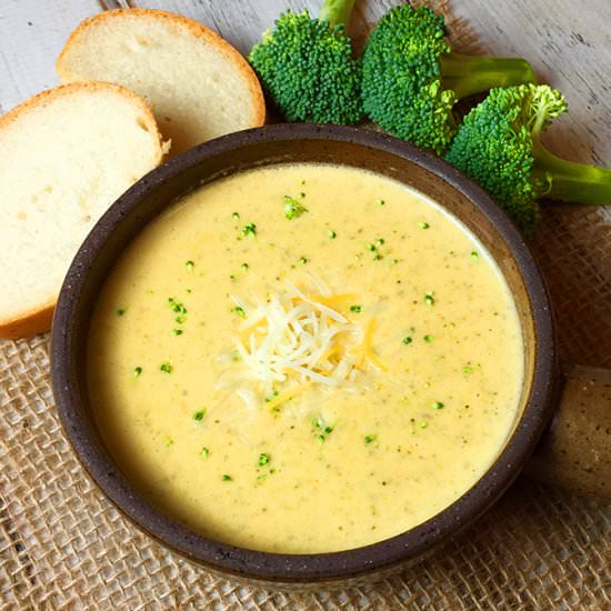 Instant Pot Broccoli & Cheese Soup - Recipe photo by RecipeTeacher