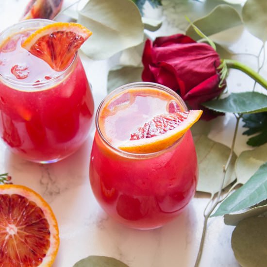 Blood Orange Vodka Soda - Recipe photo by cookingwithawallflower