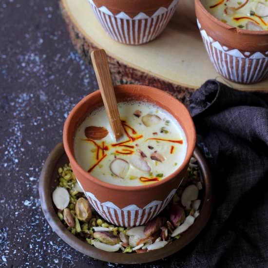 thandai latte - Recipe photo by easyfoodsmith