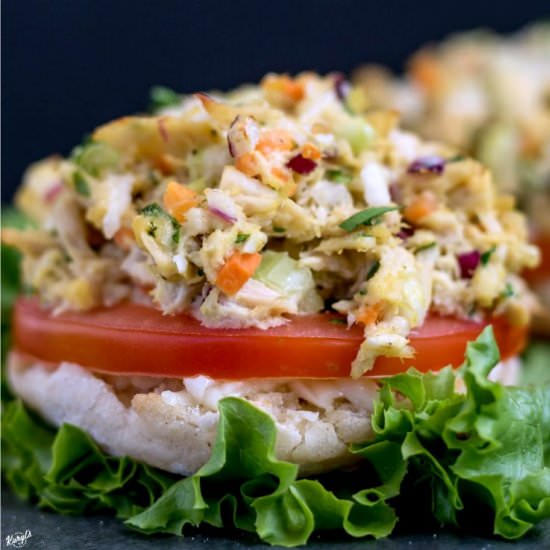 Open Faced Skinny Tuna Melt - Recipe photo by karylhenry