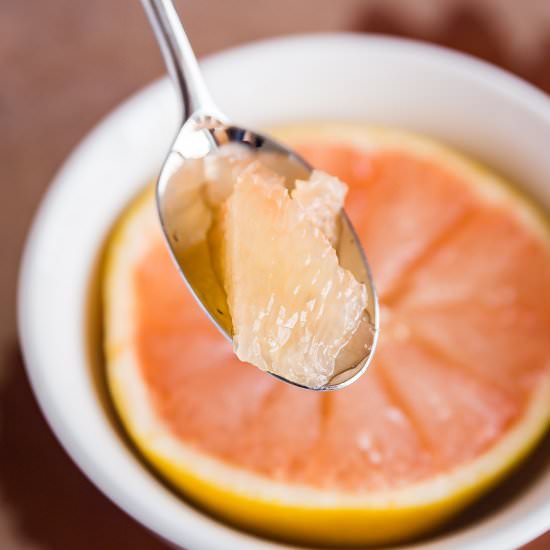 How to cut grapefruit - Recipe photo by Thelifejolie