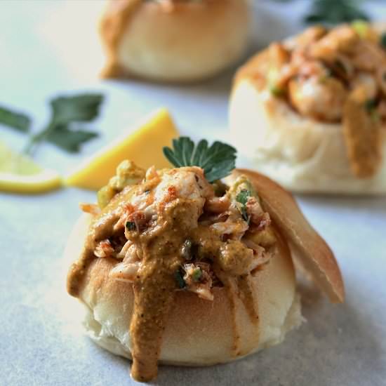 Crab & Avocado Remoulade - Recipe photo by Give it Some Thyme