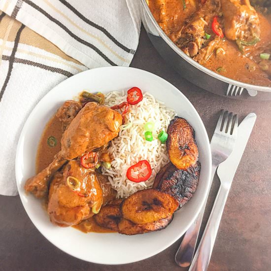 Stewed Coconut milk Sauce - Recipe photo by mydiasporakitchen
