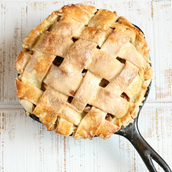 Best Ever Homemade Apple Pie - Recipe photo by Carolina Farmhouse Kitchen