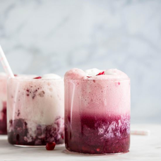 Pomegranate Chia Punch - Recipe photo by easybabymeals