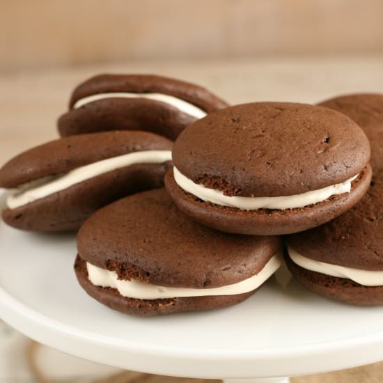 Chocolate Whoopie Pies - Recipe photo by Carolina Farmhouse Kitchen