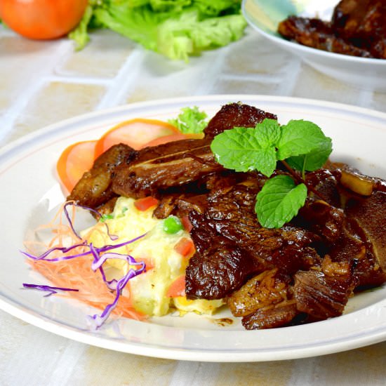Lamb Cutlets- Chinese Style - Recipe photo by Taste of Asian Food