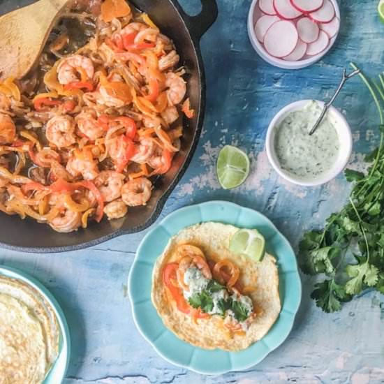 Low Carb Shrimp Tacos - Recipe photo by MyLifeCookbook