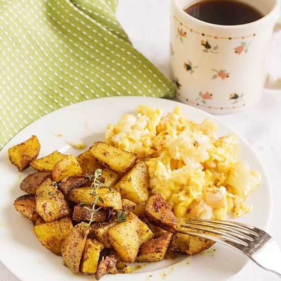 Spicy Fried Breakfast Potatoes - Recipe photo by iwilkerson