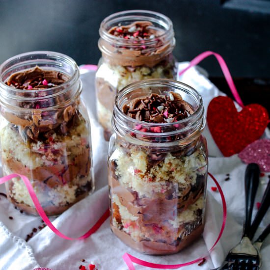 Easy Cake In A Jar - Recipe photo by Bonappeteach
