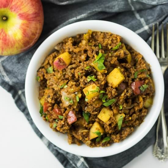 Apple Bulgur Pilaf - Recipe photo by theunlikelybaker