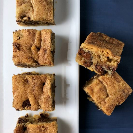 Cinnamon Sugar Dusted Blondos - Recipe photo by offscriptrecipes