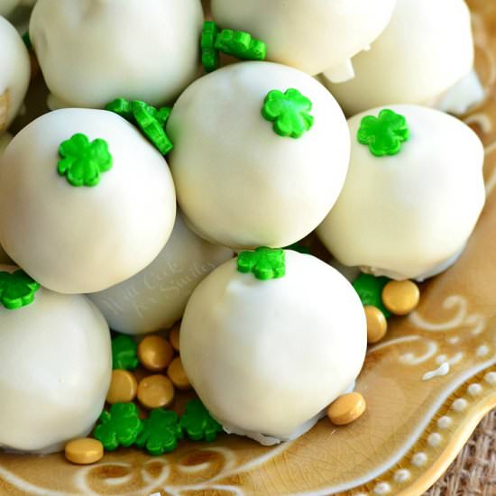 Bailey’s Cookie Dough Truffles - Recipe photo by WillCookForSmiles