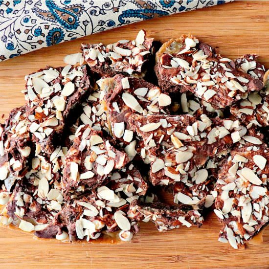 Chocolate Graham Cracker Toffee - Recipe photo by Kudos Kitchen by Renee