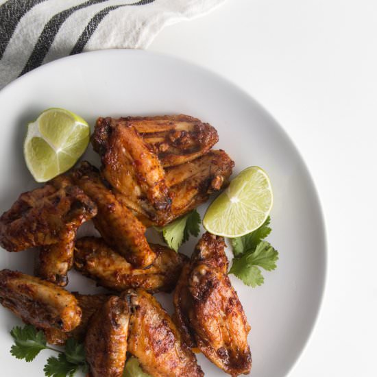 Chipotle Baked Wings - Recipe photo by Greciaparra