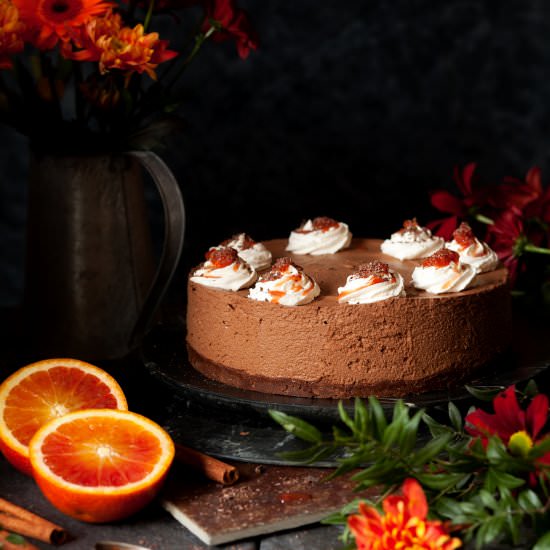 Cinnamon Chocolate Mousse Cake - Recipe photo by littlesugarsnaps