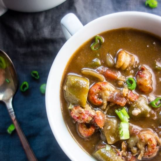 Louisiana Seafood Gumbo - Recipe photo by Went Here 8 This