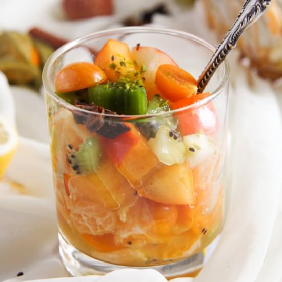 Fruit Salad with Cinnamon - Recipe photo by adinutza