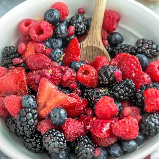 Berry Fruit Salad - Recipe photo by LifemadeSweeter