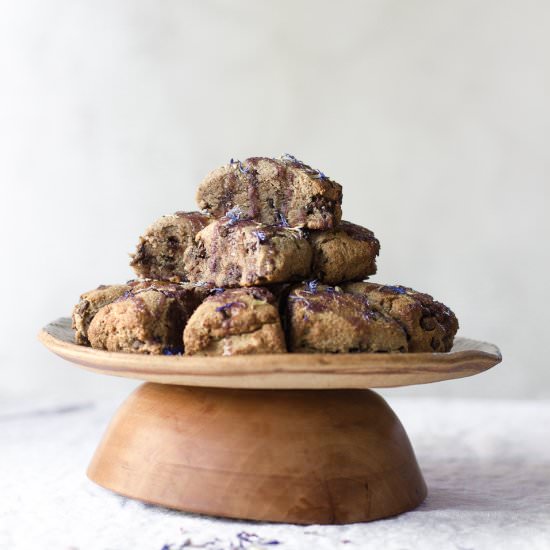 Paleo Chocolate Chip Scones - Recipe photo by rezelkealoha