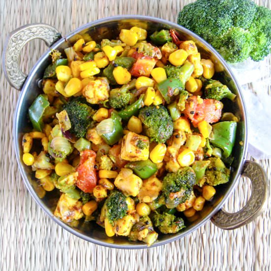 Broccoli Stir fry - Recipe photo by madhuriscuisine