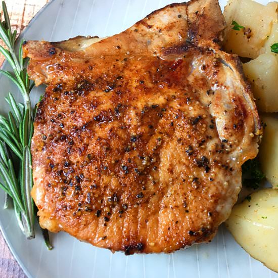 Instant Pot Pork Chops - Recipe photo by RecipeTeacher