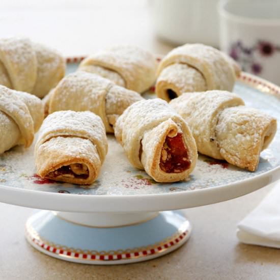 Crescent Turkish Delight Cookies - Recipe photo by lilcookieblog