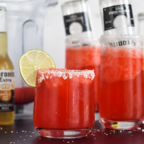 Skinny Cherry Lime Beergaritas - Recipe photo by SouthernParm