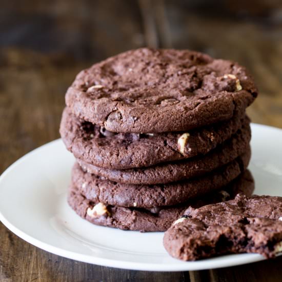 Double Choc Chip Cookies - Recipe photo by sprinkles and sprouts