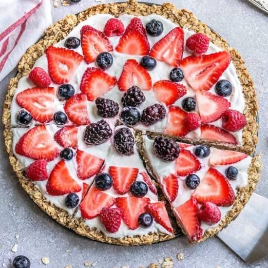 Red White and Blue Berry Pizza - Recipe photo by LifemadeSweeter