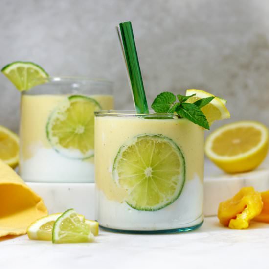 Lemon Jackfruit Citrus Smoothie - Recipe photo by greensmoothiegourmet