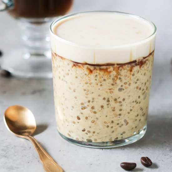 Caramel Macchiato Oatmeal - Recipe photo by dessertswithbenefits